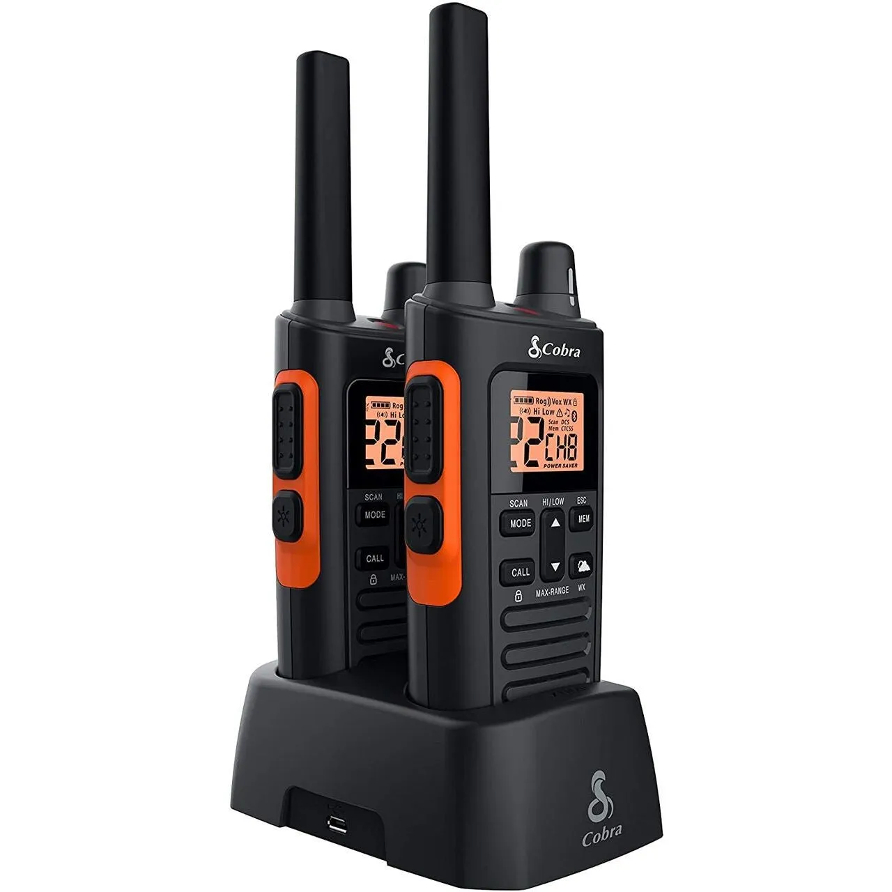 COBRA RX680 2 Watt Rugged Walkie Talkies