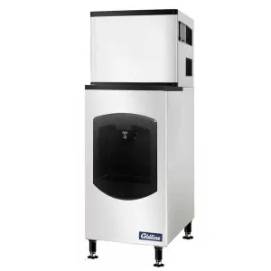 Coldline ICE550-BD-HA 30" 550 lb. Modular Half Cube Ice Machine with Ice Dispensing Bin, Air Cooled
