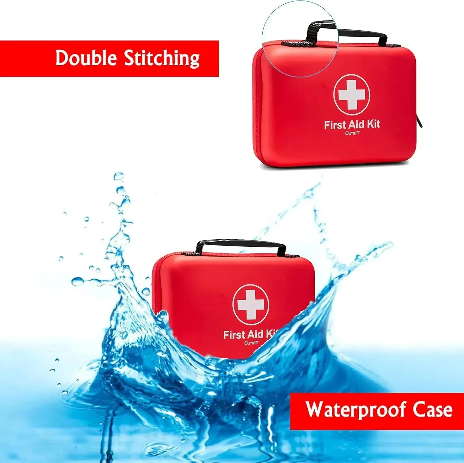 Compact Waterproof First Aid Bag – Durable and Portable Emergency Storage