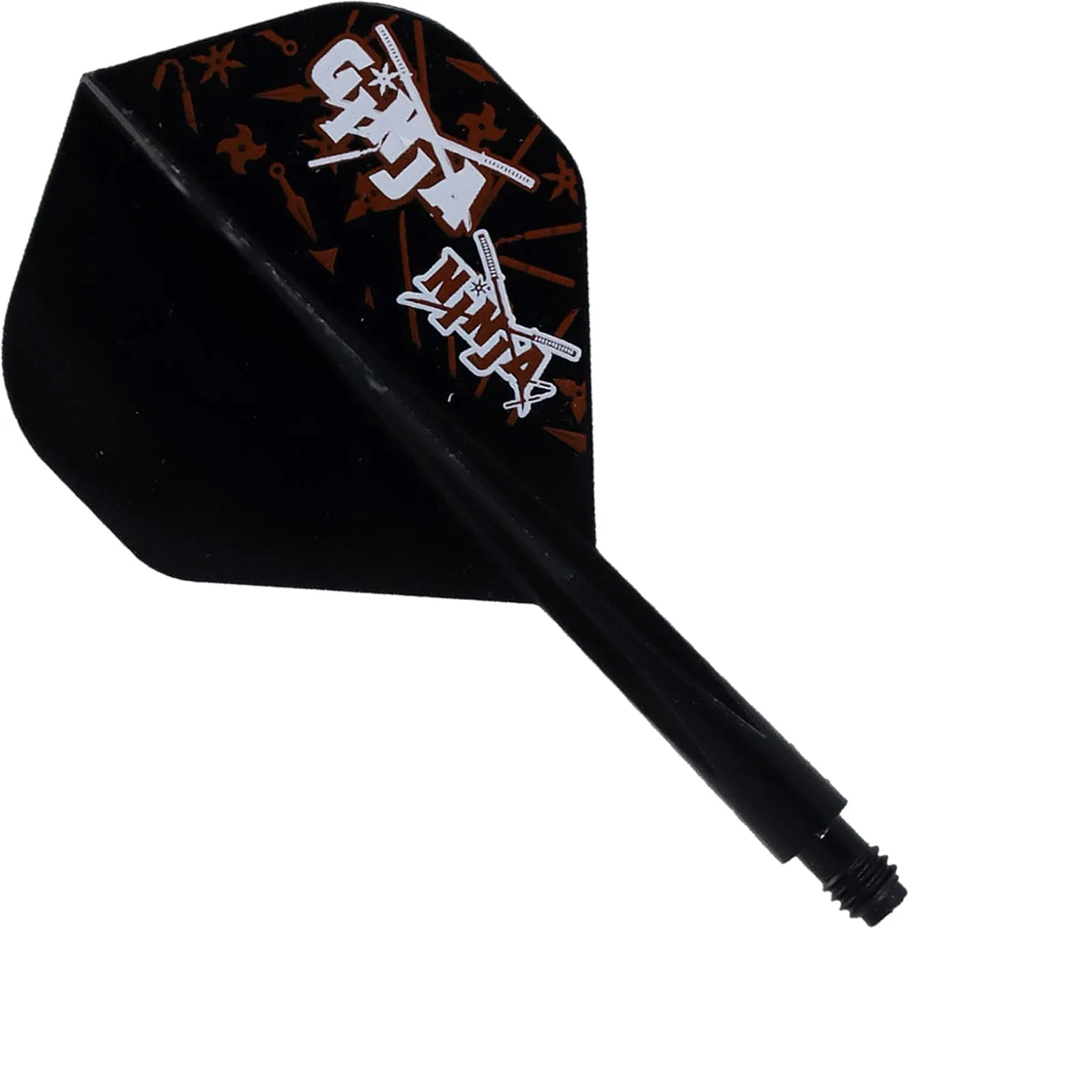 Condor AXE Dart Flights - Matt Campbell - Ginja Ninja - Standard - Black