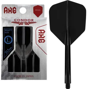 Condor AXE Dart Flights - Small - Black