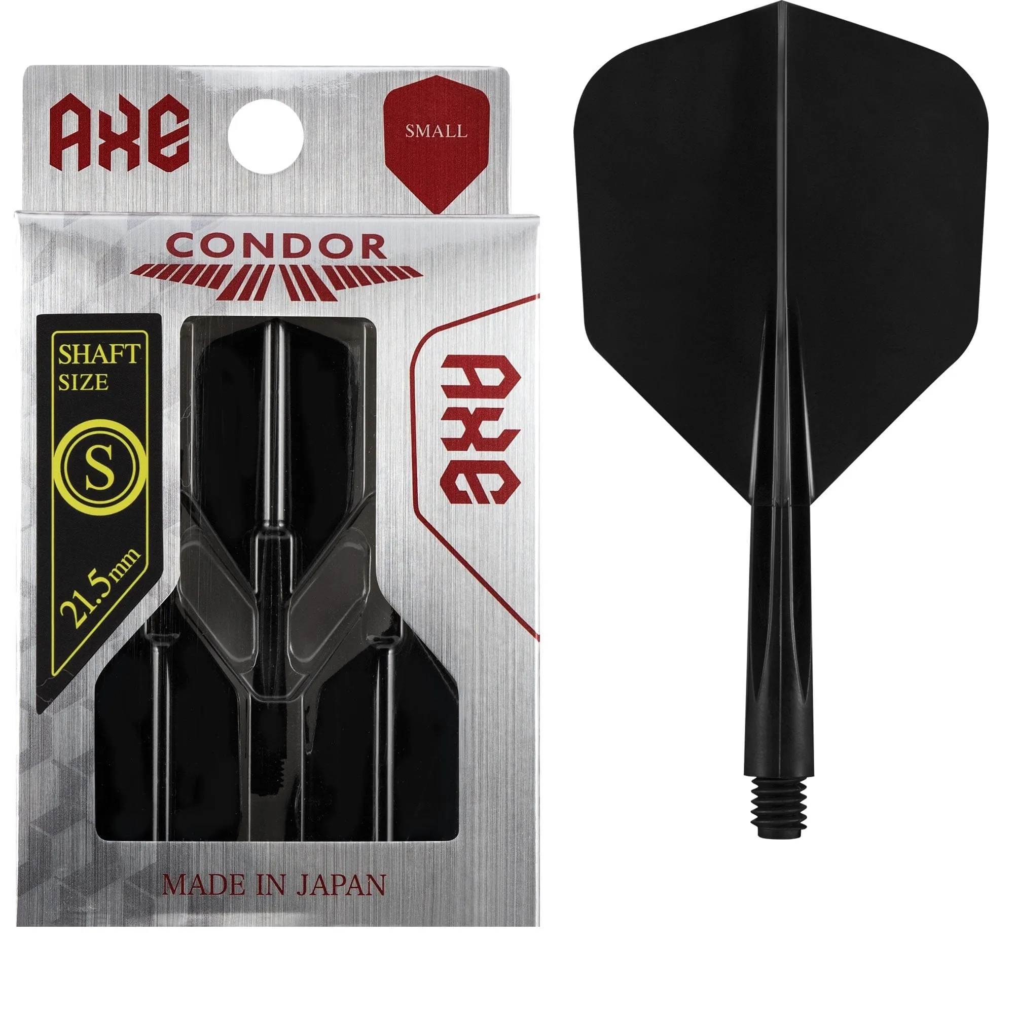 Condor AXE Dart Flights - Small - Black