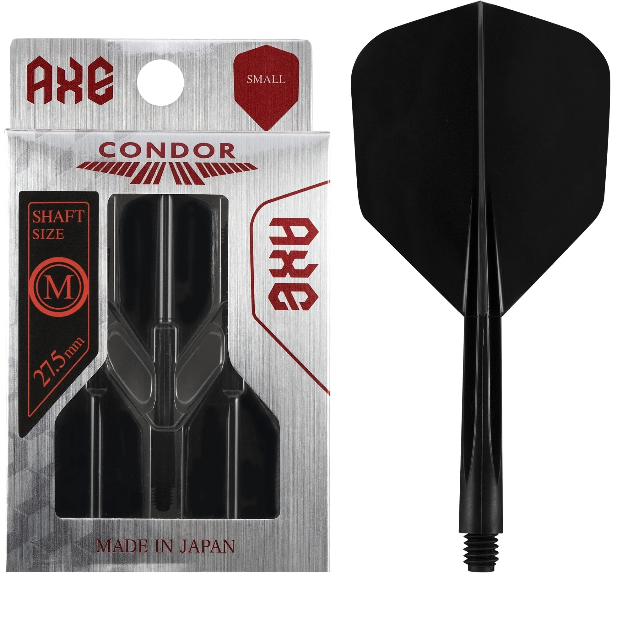 Condor AXE Dart Flights - Small - Black