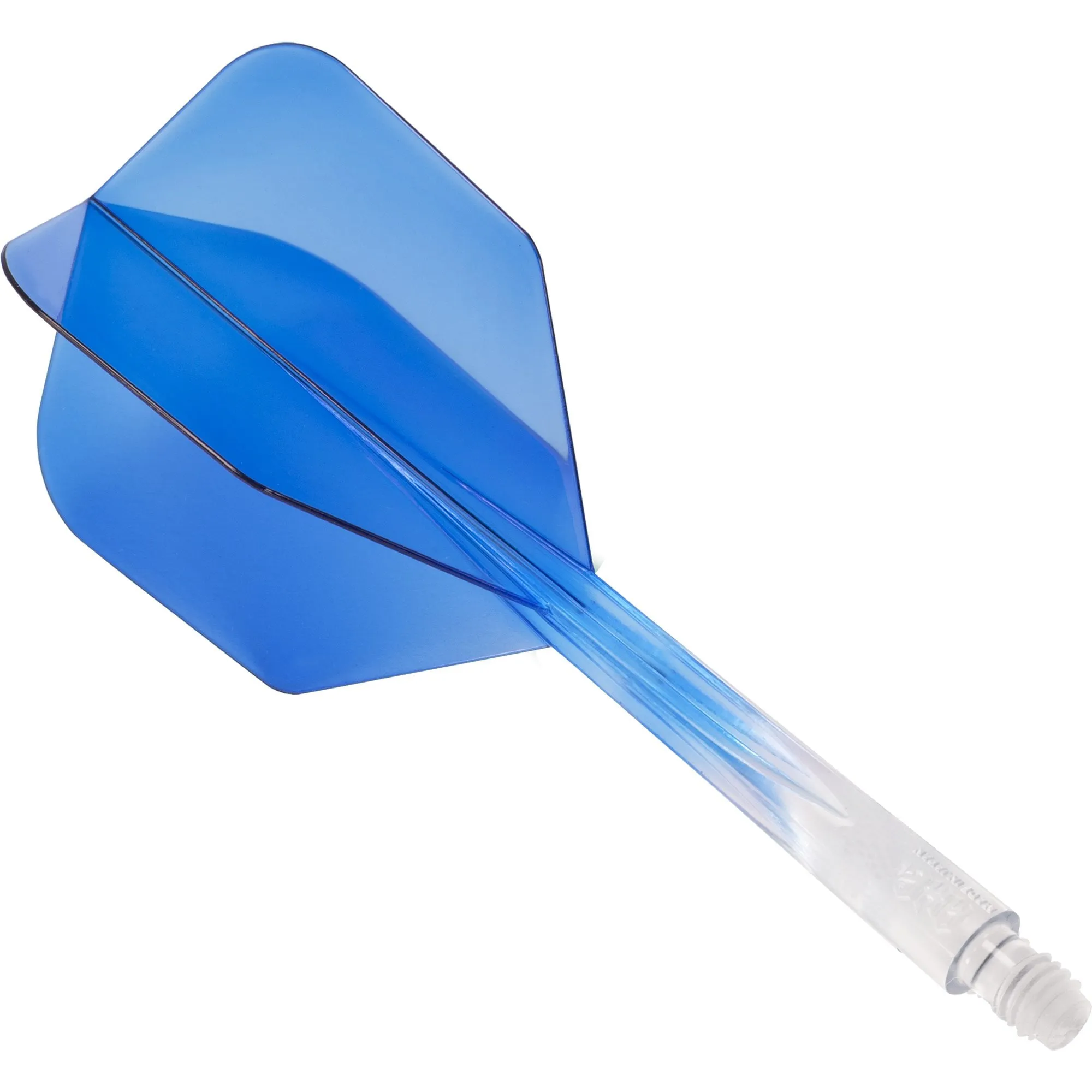 Condor AXE Gradient Dart Flights - Small - Clear Blue