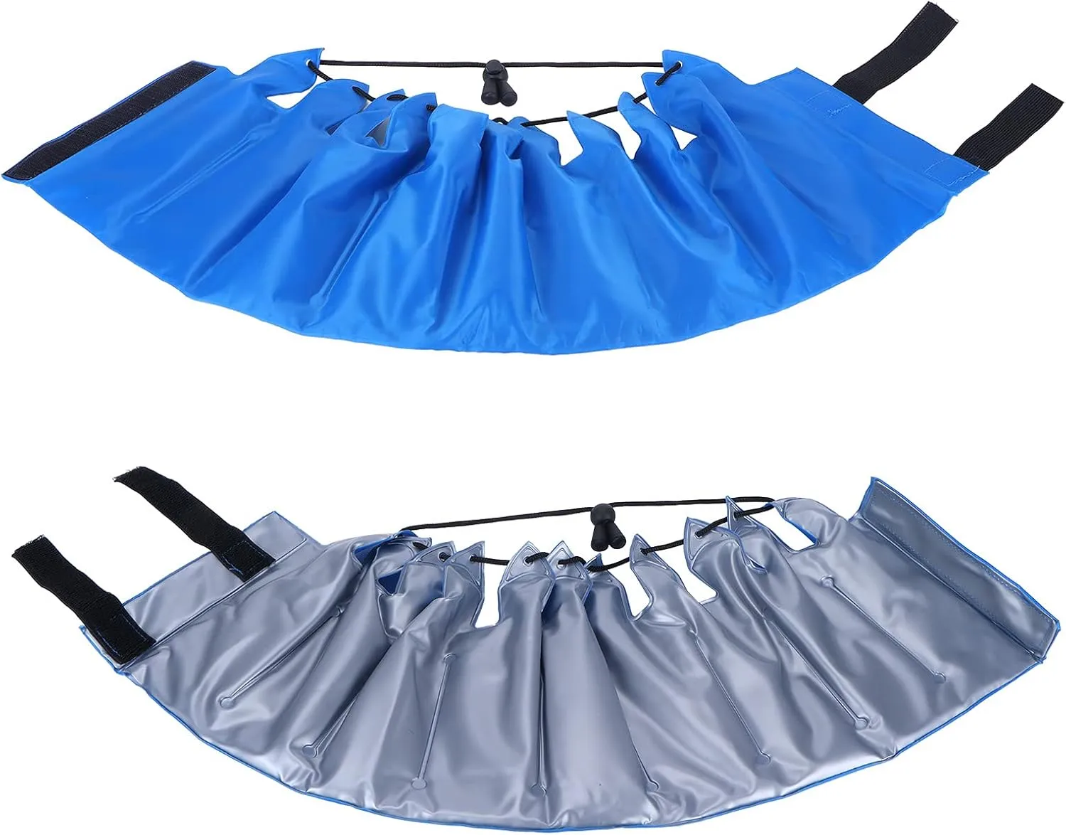Cooling Gel Ice Bag for Kitchen Wine Champagne Ice Pack Wrap Bag Bucket with Washable Remarkable Cooling Effect for Household Necessity (Blue)