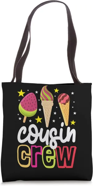 Cousin Crew Squad Matching Family Trip Tote Bag