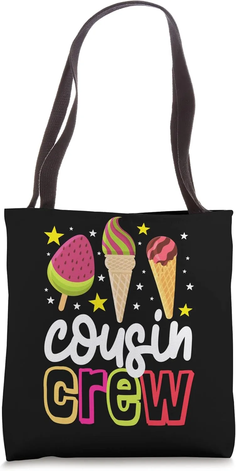 Cousin Crew Squad Matching Family Trip Tote Bag