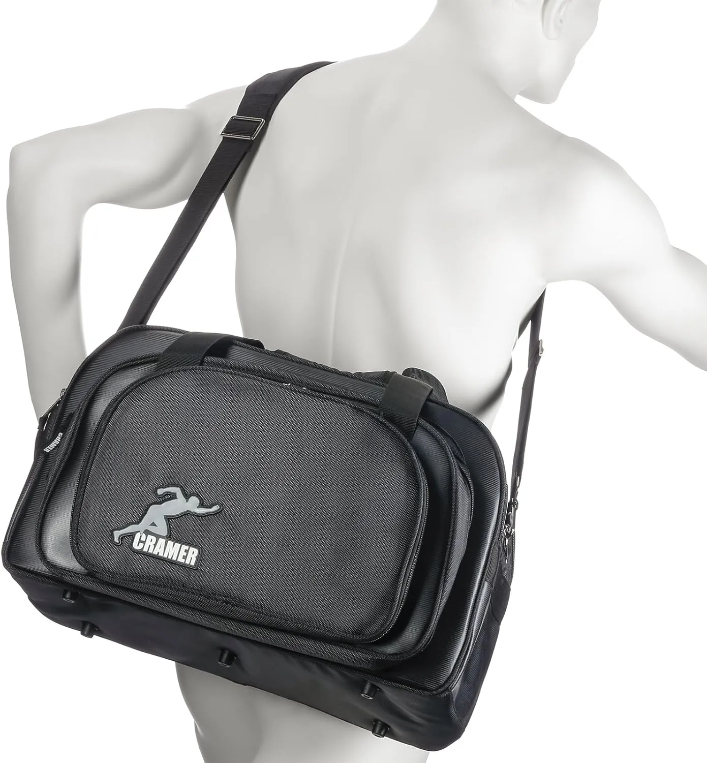 Cramer Tuf-Tek Kits for Athletic Trainers, Portable Athletic Training Kit for Team Travel, Durable Bag Holds at Supplies for Athlete Injuries, Storage Solution for Tape, Scissors, and Ice Packs