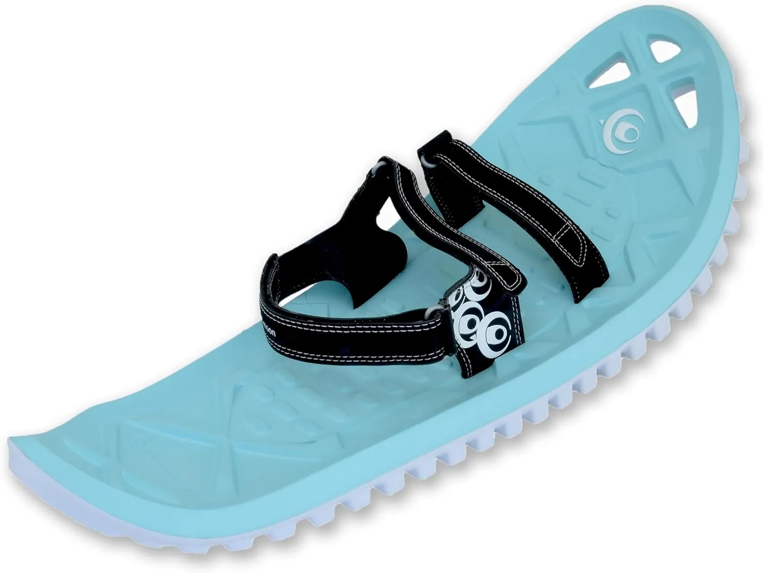 Crescent Moon EVA Unisex Ultralight EVA Foam Snowshoes for Men & Women Adults, for Hiking and Running, with Dual Density Rocker Cloud Deck and Ice Spikes