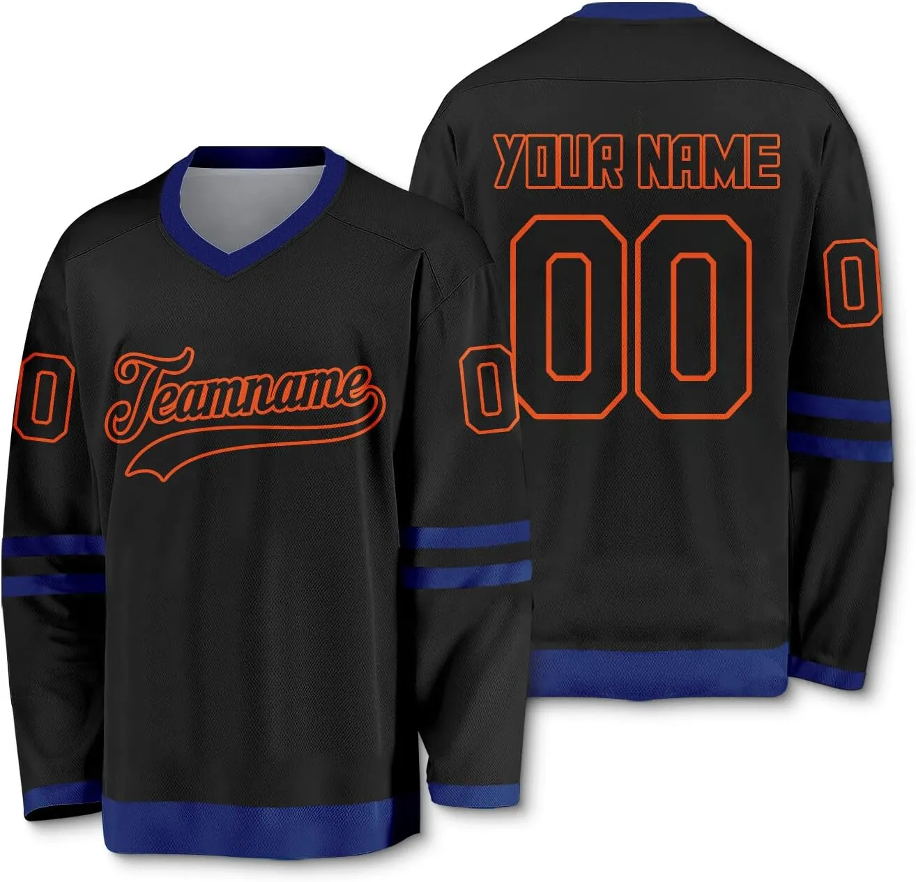 Custom Ice Hockey Jersey Stitched Team Name Number Personalized Practice Hockey Uniform Gift for Fans Men Women Youth Kid
