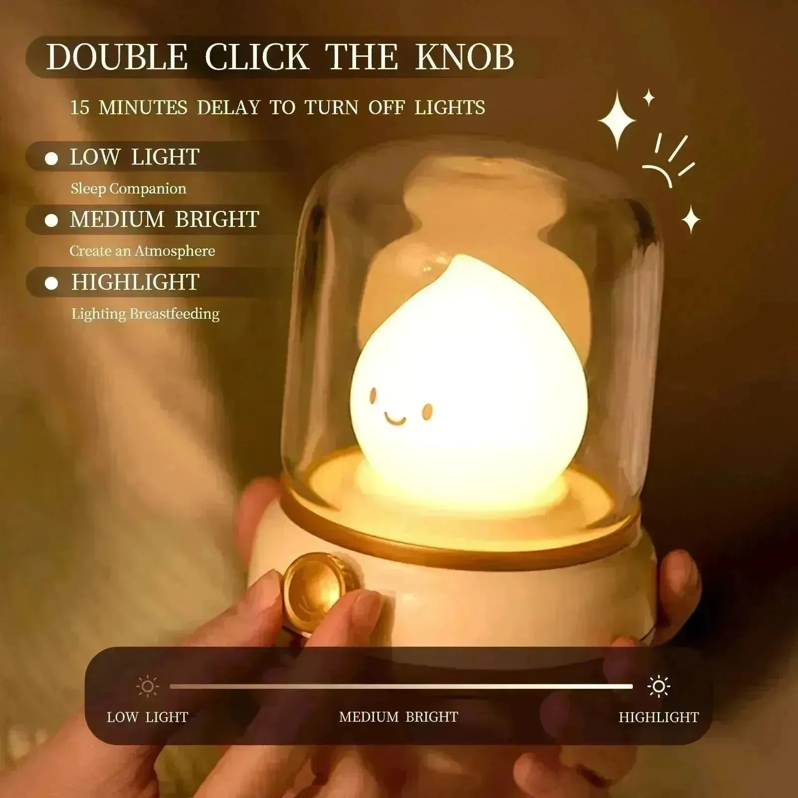Cute Kerosene Lantern Night Lamp