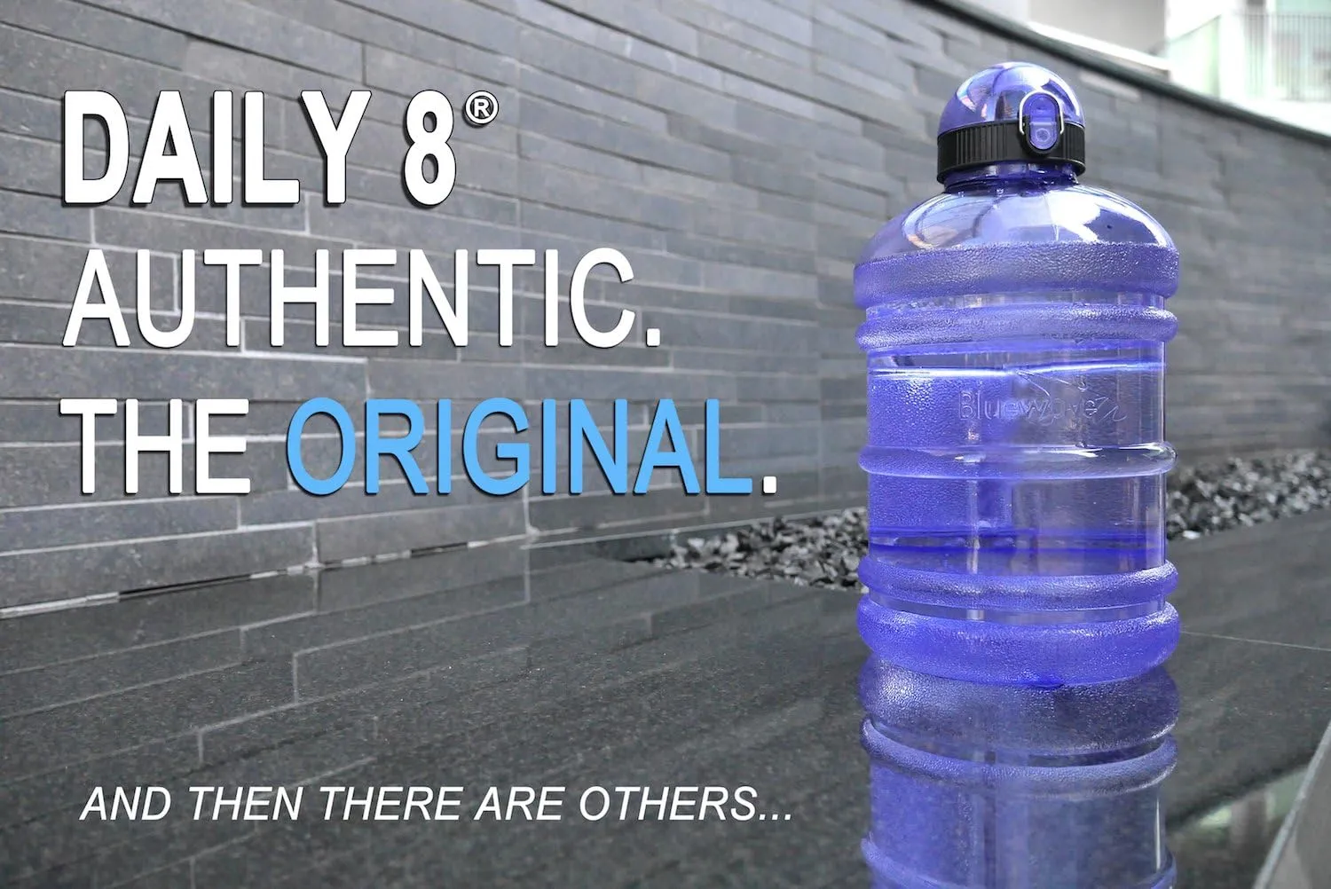 Daily 8 Water Jug 2L - Sky Blue