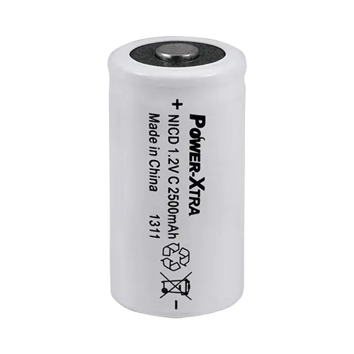 Dealsplant 1.2V 2500mah Ni-MH Rechargeable Sub C Size Battery for Toys Torch
