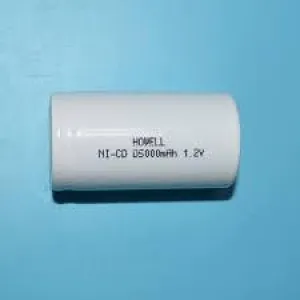 Dealsplant 1.2V 5000 mah Ni-CD Rechargeable D Size Battery for Toys
