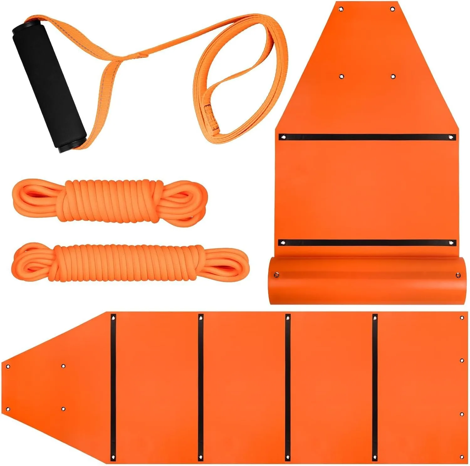 Deer Drag Sled, 1.2MM Thickened Tear-Resistant Anti-Slip Sled with Handle, Durable Hunting Game Dragging Strap for Deer, Duck, and Hunting Accessories (1PCS)