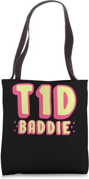 Diabetes type 1 2 medical tee alert illness insulin diabetic Tote Bag