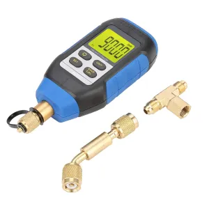 Digital Vacuum Gauge, Vmv 1 High Precision Digital Industrial Vacuum Gauge Micron Meter for Atmospheric Environment 0-50°C