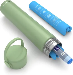 DISONCARE Holiday Insulin Cooler Travel Case 16H 1 Pen Medicine Cooler for Travel TSA Approved Diabetic Insulina Cooler EpiPen Carry Case with Medical Alert Tag