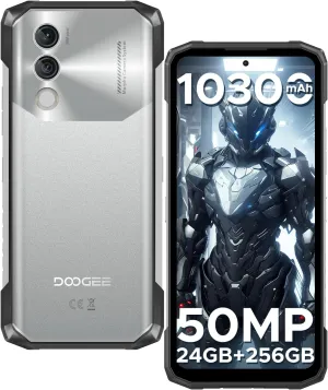 DOOGEE Blade10 Power Rugged Smartphone, 24GB 256GB/2TB Storage,10300mAh Battery, 6.6'' HD  90Hz Rugged Phone, 50MP Camera, Android 14 Waterproof Unlocked Cell Phone,NFC/Wi-Fi 6E/IP69K/Dual Unlocked