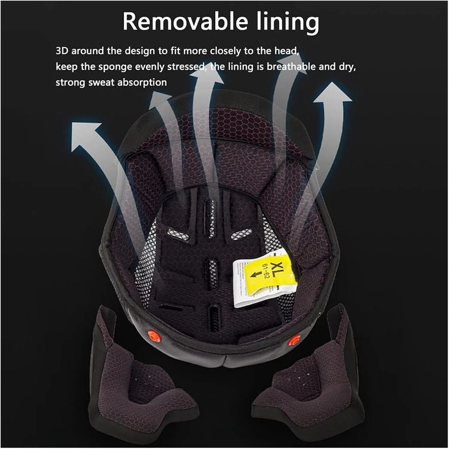 DOT Approved Cool Bluetooth Full Face Motorcycle Helmet, Multiple Vents Motorbike Integrated Helmet for Adults Men and Women, Built-in Dual Speaker with Microphone