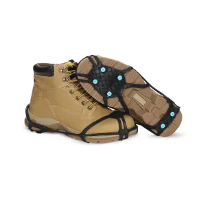 Due North Light Industrial Footwear Traction Aids, Tungsten Carbide Ice Cleat Spikes, Lightweight Full-Foot, Rubber, Unisex, L/XL, V3550170-L/XL