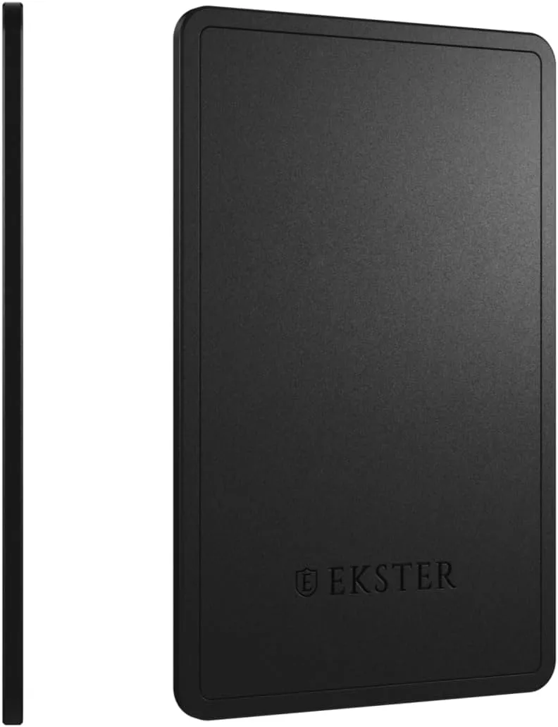 Ekster Finder Card Wallet Finder | Rechargeable Bluetooth GPS Tracker | Long Lasting Battery | Works with Apple Find My & Siri | Fits in Credit Card Pockets