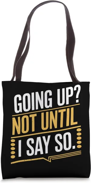 Elevator Maintenance Technician Lift Mechanic Tote Bag