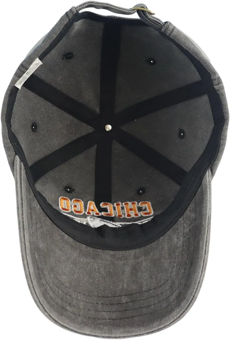 Embroidered City Football Hat for Men Women, Adjustable Unisex Cotton Fans Baseball Cap