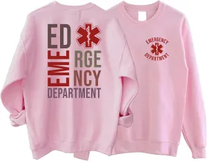 Emergency Department Sweatshirt RN Vintage Sweatshirt, Emergency Department Shirt, ER Sweater, Emergency Room Tech