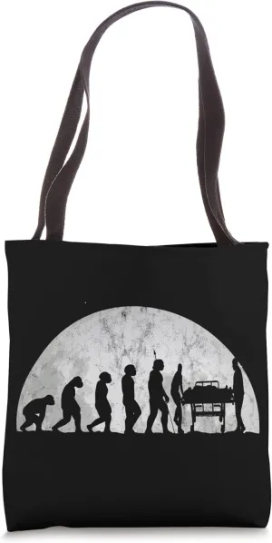 Emergency Evolution - Evolution Of Man Emergency Physician Tote Bag