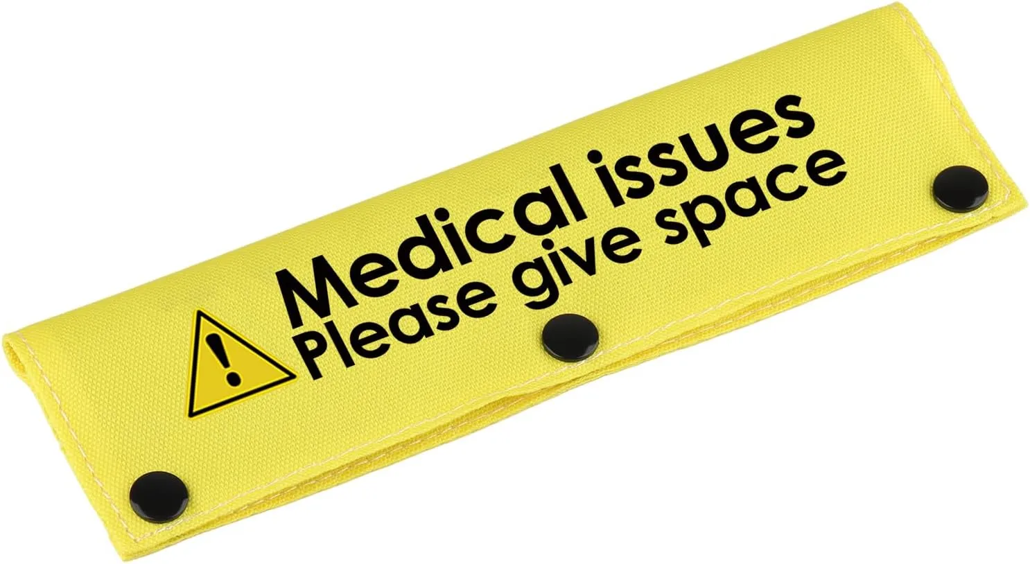 Emergency Medical Dog Leash Sleeve Medical Issues Space Dog Leash Wrap Sleeve Alert Tag Pet Birthday Gift (Medical Issues-YE Sleeve)