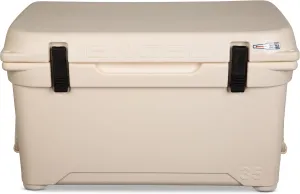 Engel Coolers ENG35 Cooler | 36 Can High Performance Durable Seamless Rotationally Molded Ice Box for Camping, Hunting, and Fishing - Coastal White