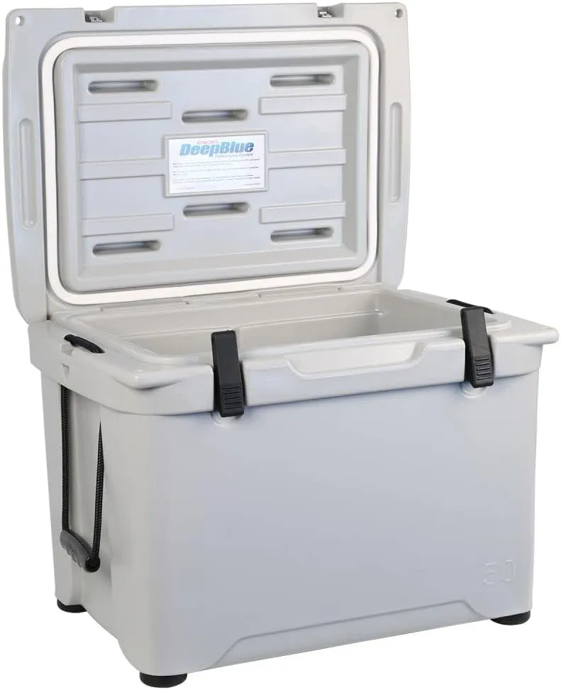 Engel Coolers ENG50 Cooler | 60 Can High Performance Durable Seamless Rotationally Molded Ice Box for Camping, Hunting, and Fishing