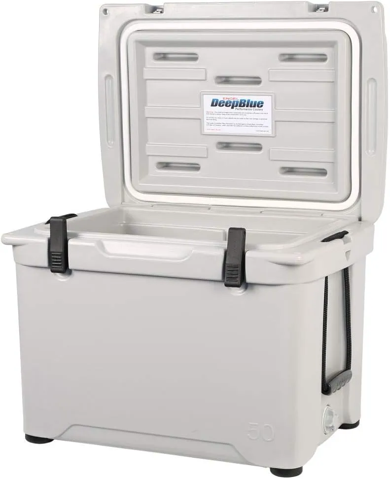 Engel Coolers ENG50 Cooler | 60 Can High Performance Durable Seamless Rotationally Molded Ice Box for Camping, Hunting, and Fishing