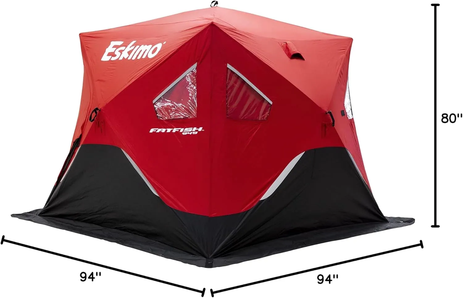 Eskimo FatFish Series Pop-Up Portable Ice Fishing Shelter
