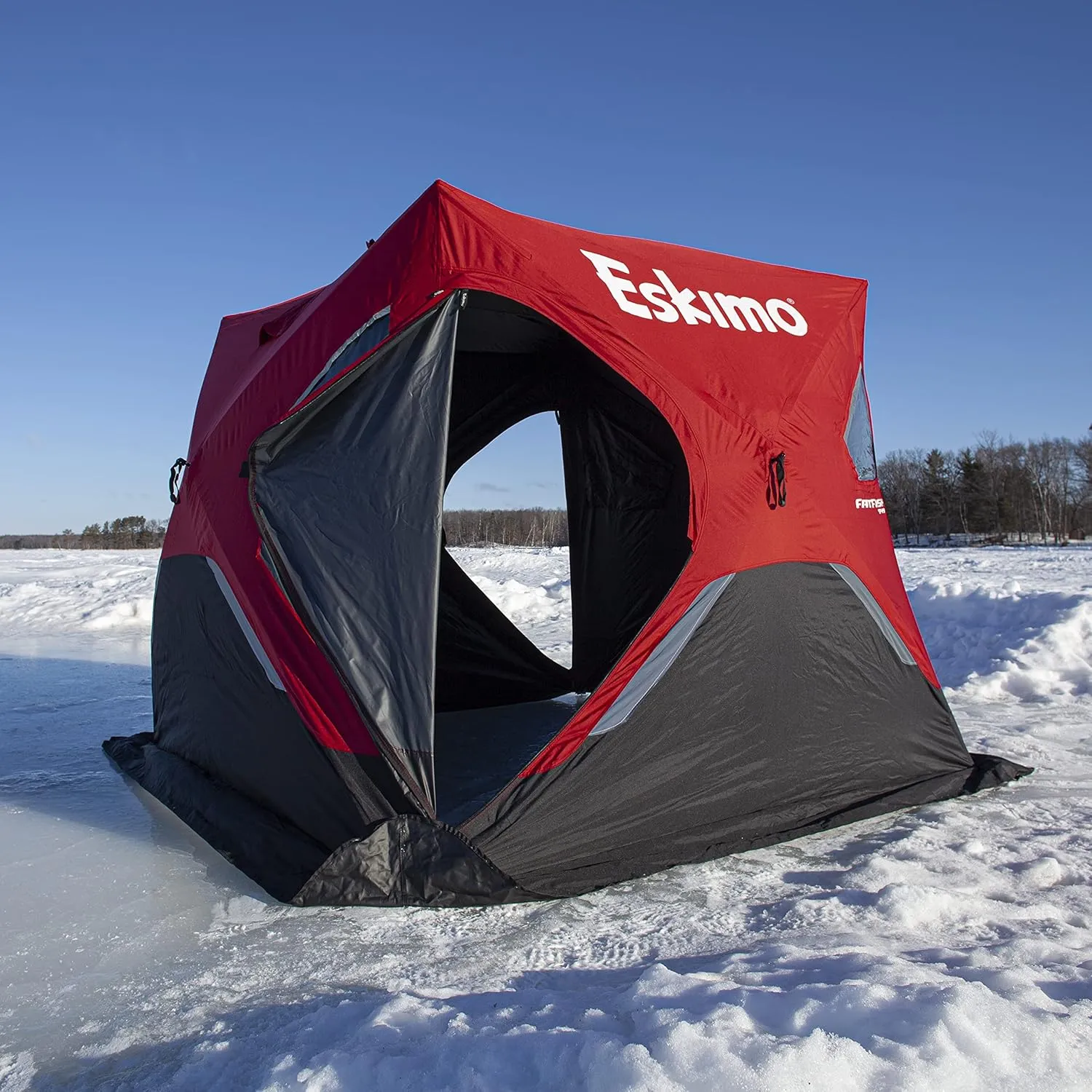 Eskimo FatFish Series Pop-Up Portable Ice Fishing Shelter