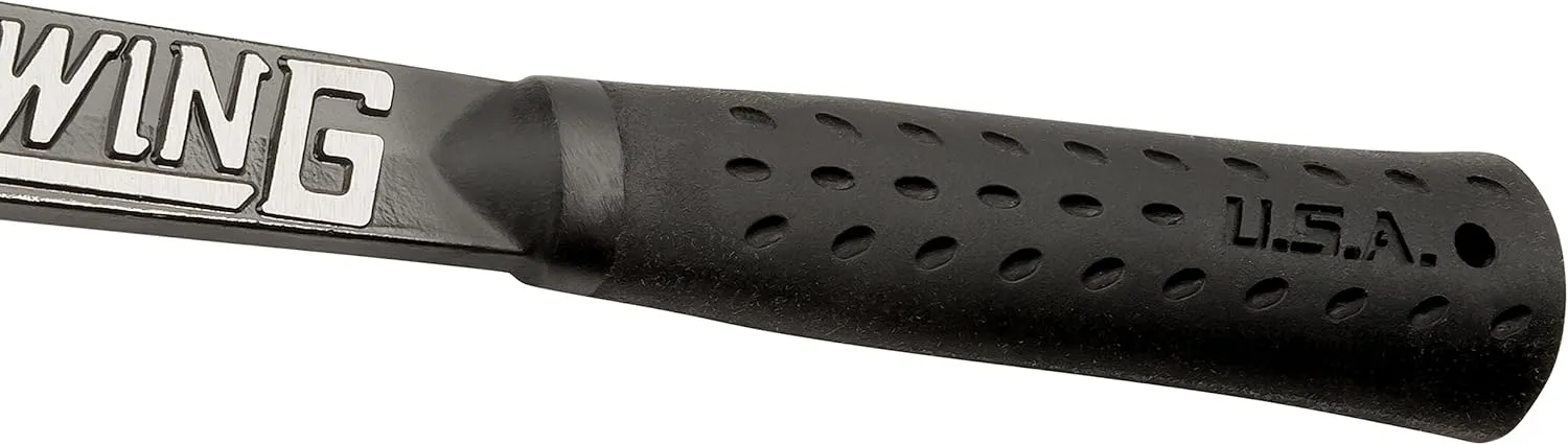 ESTWING Hunter's Axe - 14.25" Forged Steel Hatchet with Gut Hook & Shock Reduction Grip - EBHA