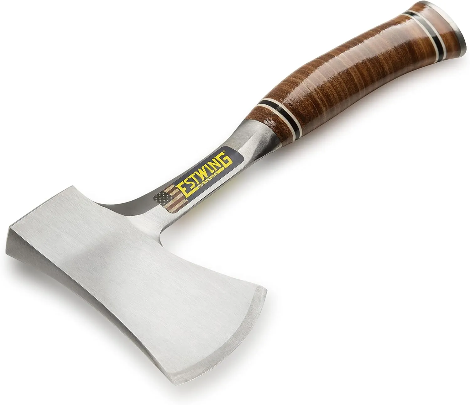 Estwing Sportsman's Axe - 14" Camping Hatchet Bundle with Fireside Friend Axe - 14" Wood Splitting Maul