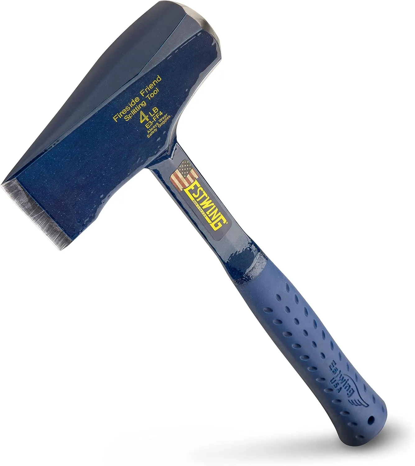 Estwing Sportsman's Axe - 14" Camping Hatchet Bundle with Fireside Friend Axe - 14" Wood Splitting Maul