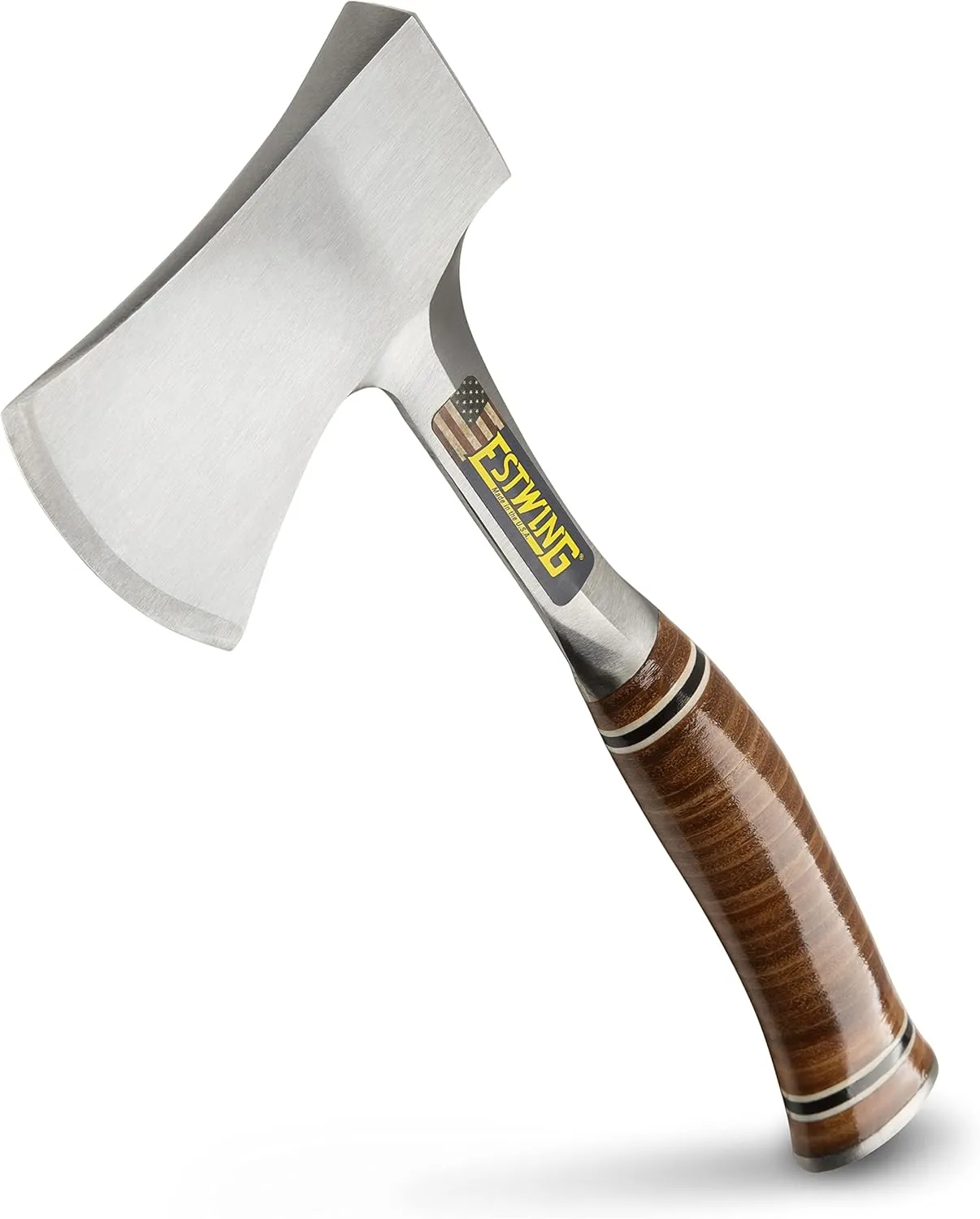 Estwing Sportsman's Axe - 14" Camping Hatchet Bundle with Fireside Friend Axe - 14" Wood Splitting Maul
