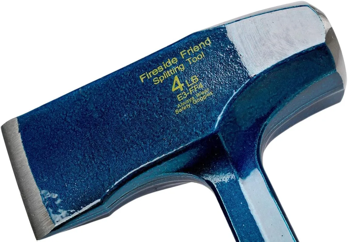Estwing Sportsman's Axe - 14" Camping Hatchet Bundle with Fireside Friend Axe - 14" Wood Splitting Maul