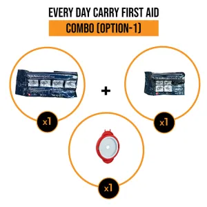 Every Day Carry First Aid Combo Kit