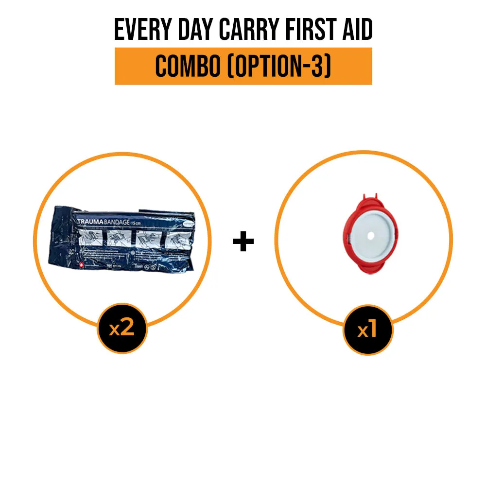 Every Day Carry First Aid Combo Kit