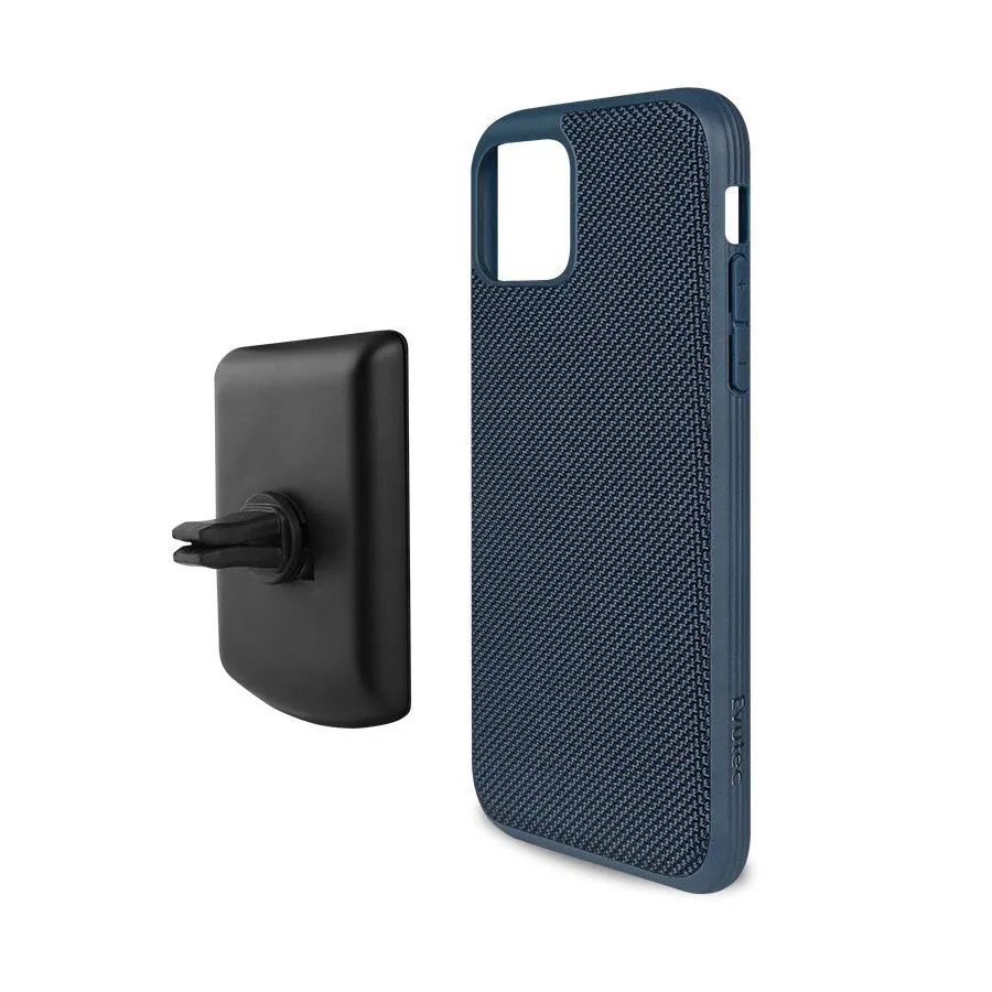 Evutec Ballistic Nylon Slim Rugged Case w/ AFIX  Vent Mount For iPhone 11 Pro