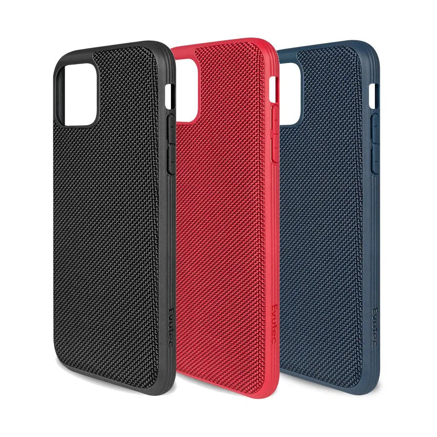 Evutec Ballistic Nylon Slim Rugged Case w/ AFIX  Vent Mount For iPhone 11 Pro