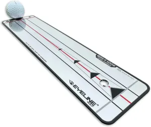 EyeLine Golf Edge Rail and Quick Look Putting Mirror to Improve Your Putting Stroke – Compact Golf Training Aid for Aim, Setup & Alignment – Use Indoor or Outdoors – Works for Right and Left Handed