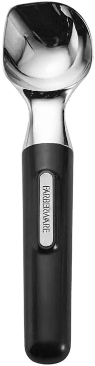 ​Farberware Professional Ice Cream Scoop, ​​Comfortable Handle, Heavy Duty, Professional Grade Scooper, Get Perfect Shape Scoops, Great for Spooning Frozen Hard Gelato and Sorbet, Cookie Dough, Melon