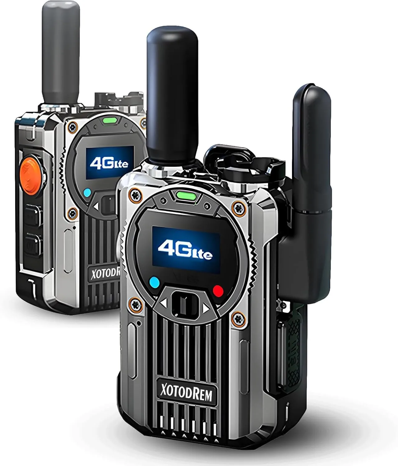 Fast Unlimited Range Radios Long Range walkie talkies 1000miles Handheld radios Two Way radios Portable radios Portable am fm Long Distance walkie talkies 5000 Miles（4pcs with SIM Card）