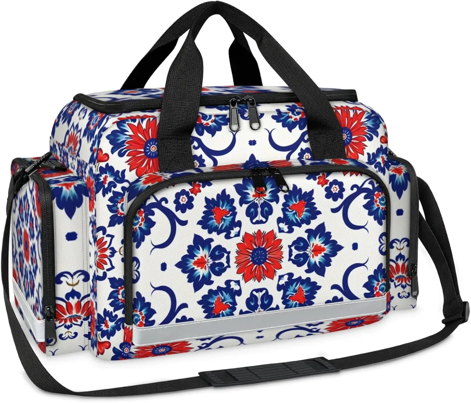 First Aid Bags Empty, Radiant Aztec Emergency Bag First Aid Kit Multiple Compartment Kit Carrier On Call Trauma Bag For Paramedics Emergency Medical Supplies Kit