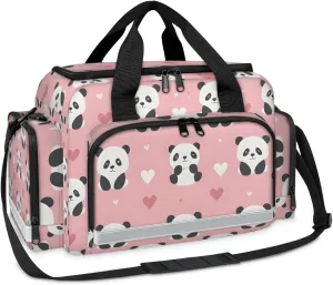 First Aid Bags Empty, Shy Panda Emergency Bag First Aid Kit Multiple Compartment Kit Carrier On Call Trauma Bag For Paramedics Emergency Medical Supplies Kit